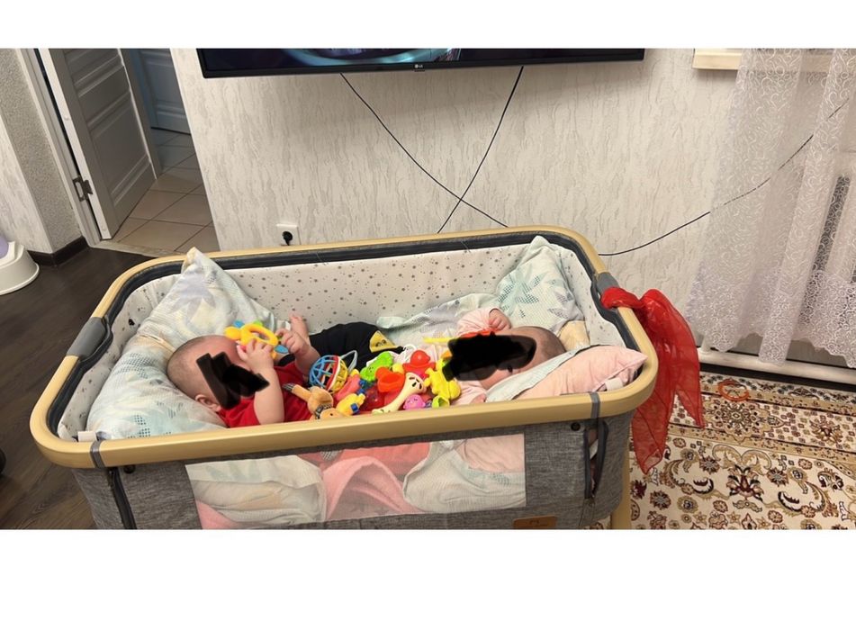 Продам манеж текстильный