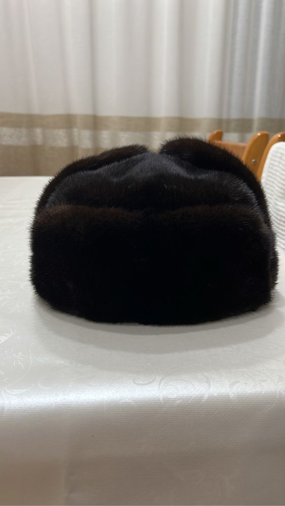 Шапка зимняя норковая