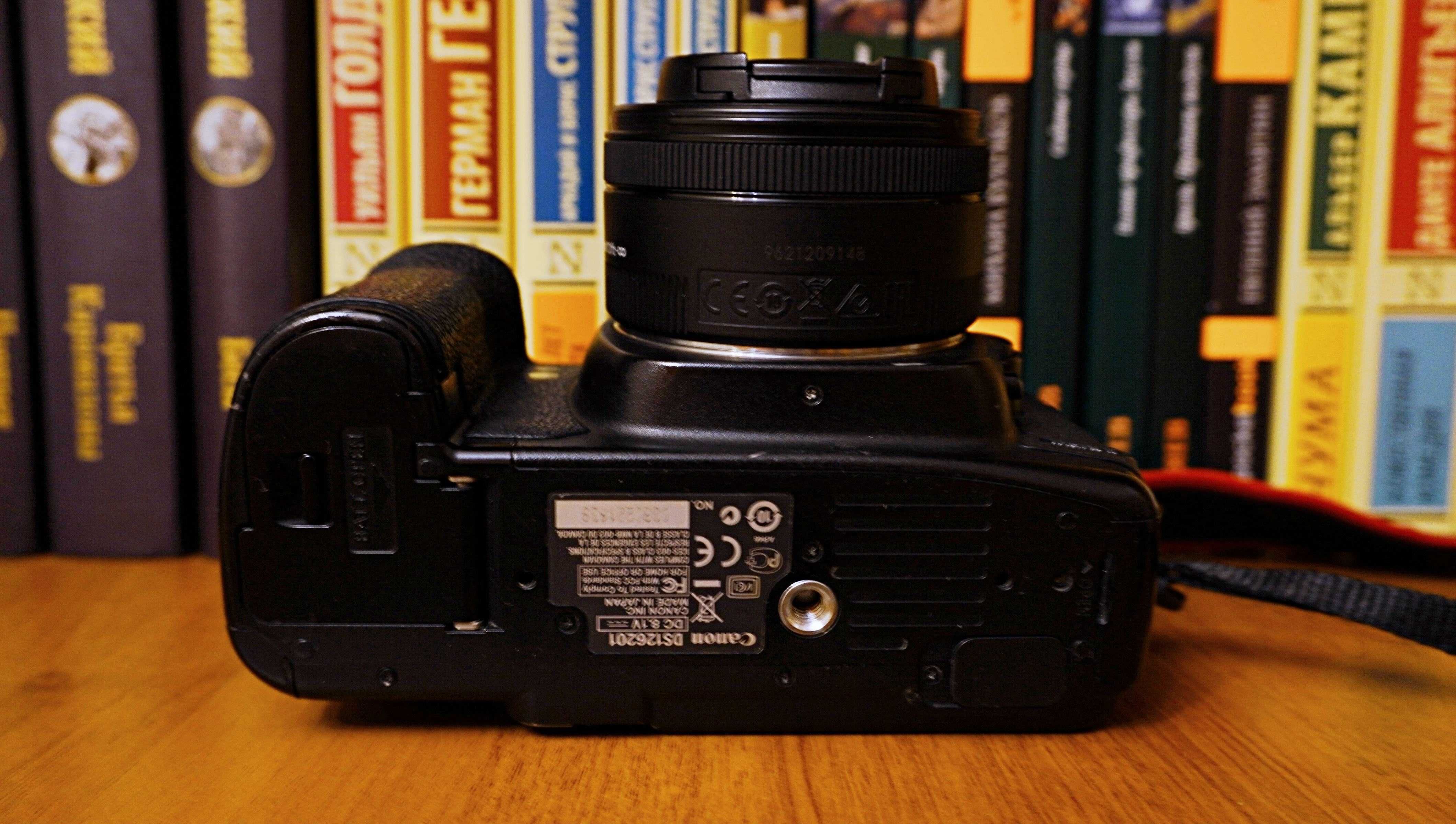 Canon 5d Mark II + объектив 50mm + вспышка