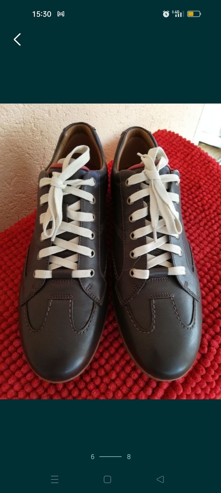 Pantofi noi Clarks nr 45 piele naturala bărbați