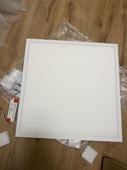 Vand panou LED, pătrat, alb Tracon