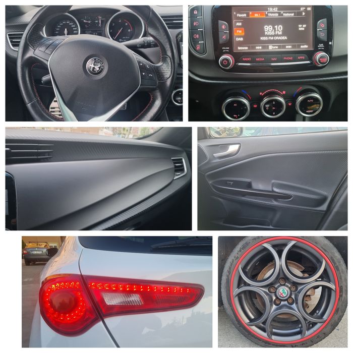 Alfa romeo giulietta 150 cp impecabil -interior alcantara