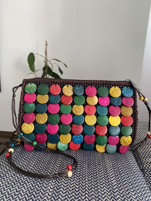 Poseta aplicatii din coaja de nuca de cocos