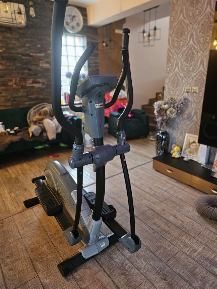 Bicicleta eliptica Kettler Axos Cross M/stepper cu manere