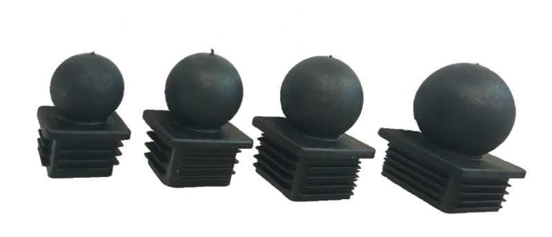 Заглушки пластиковые для труб и заборов.