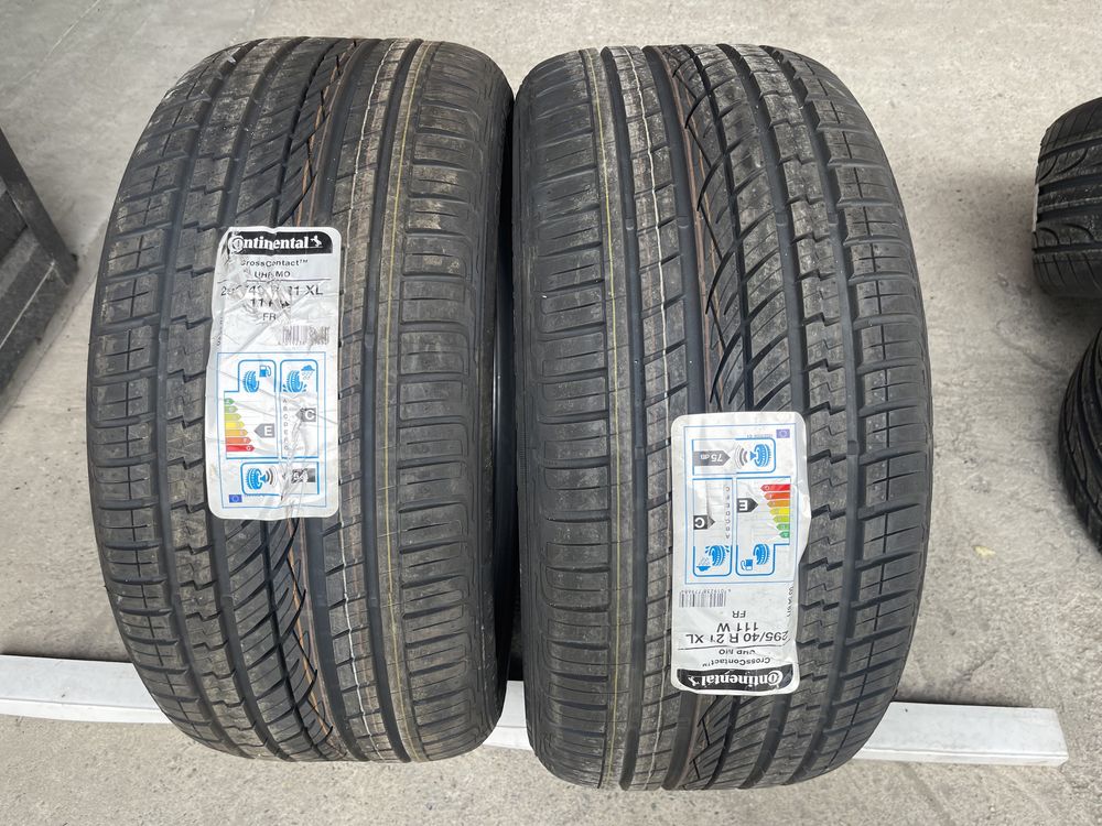 2 anvelope Noi M+S Continental 295/40/21