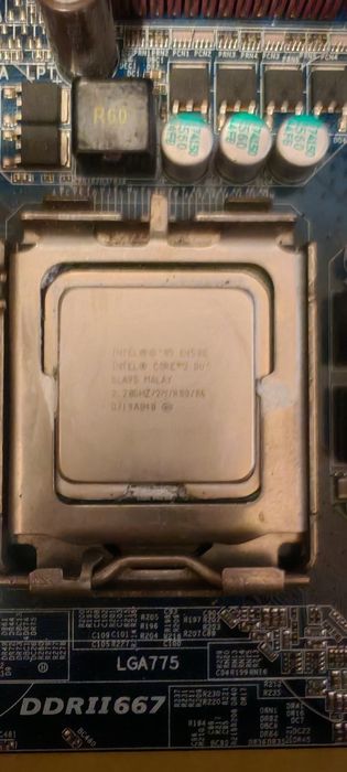 Placa bază gigabyte 775