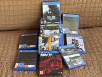 Игры для PlayStation 4 диски,Dark Souls 1/2/3,Mafia,Resident Evil 8