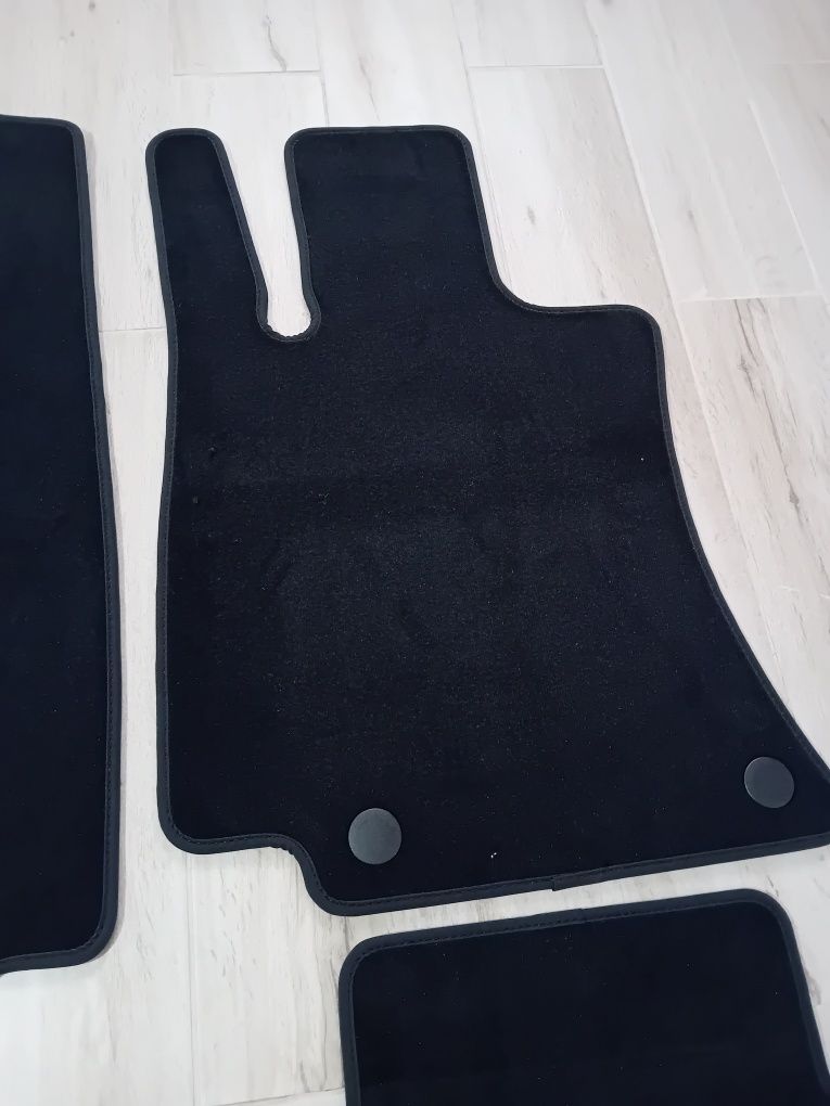 Covorase auto din velur Premium Black, Mercedes-