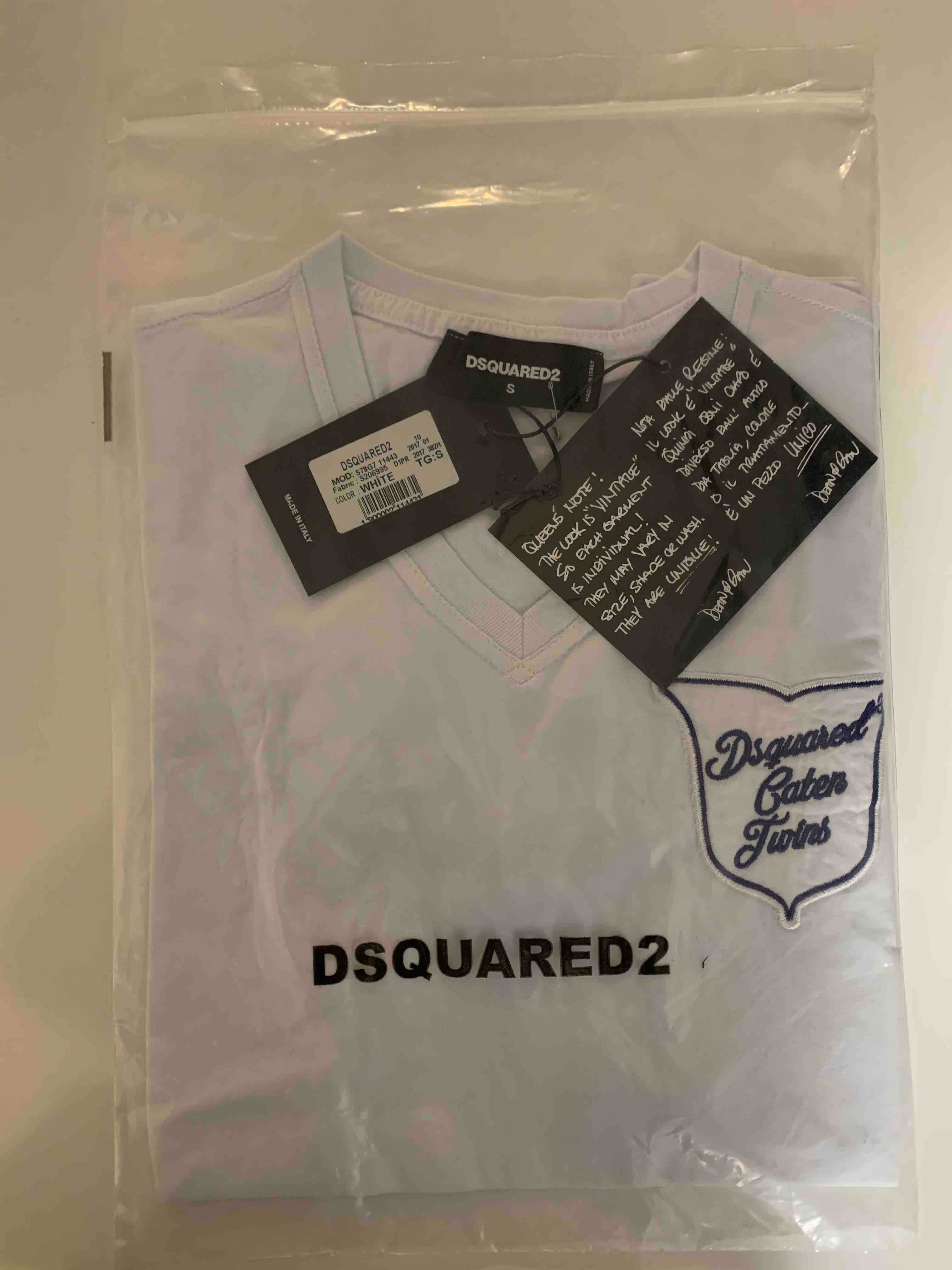 Чисто нови мъжки тениски Dsquared D2 с етикети