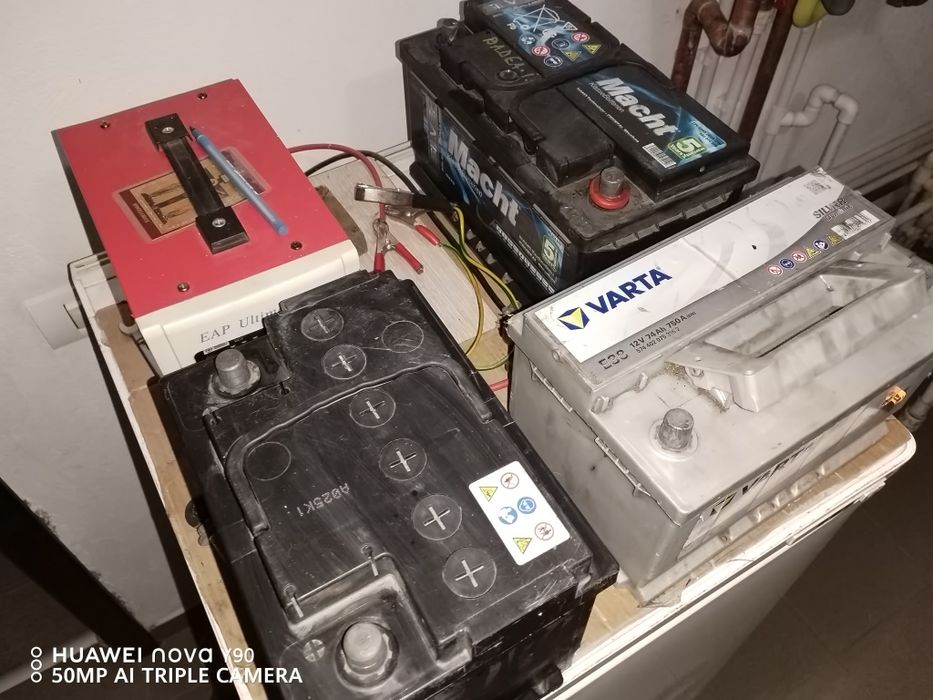 Baterie acumulator auto 55ah 62ah 80ah stare perfecta