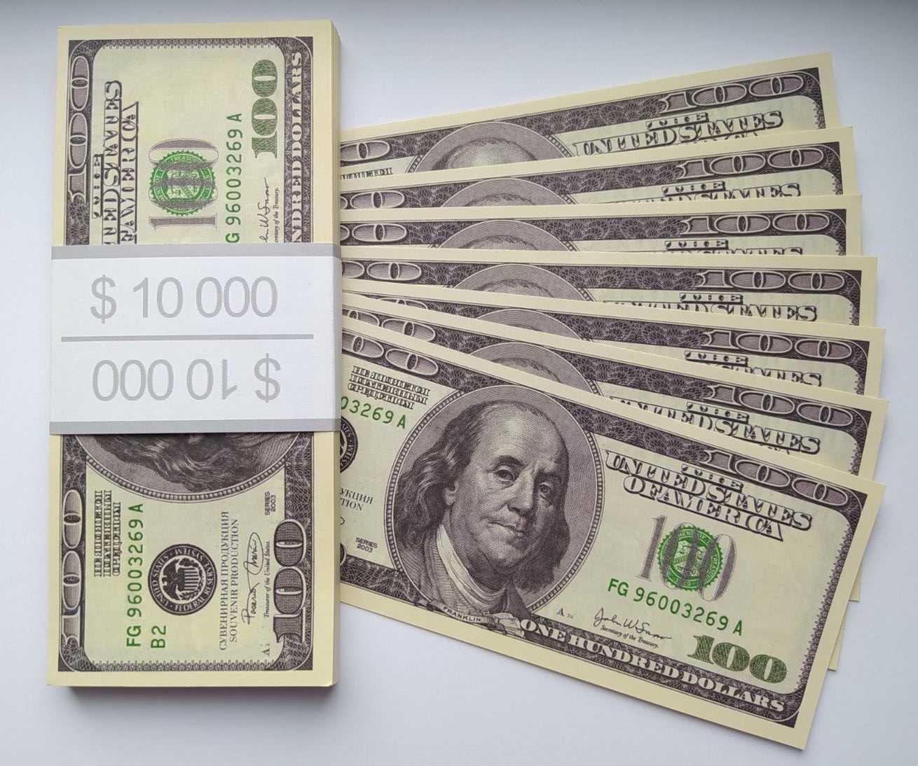 Висококачествени реквизитни сувенирни пари 100$ от нова и стара проба