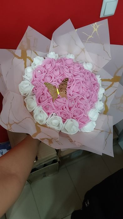 Buchete flori de săpun.