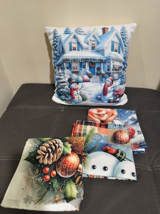 Коледни калъфки за възглавнички