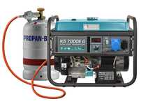 Generator de curent pe benzina 230/400V 5,5 kW Konner KS 7000E 1/3