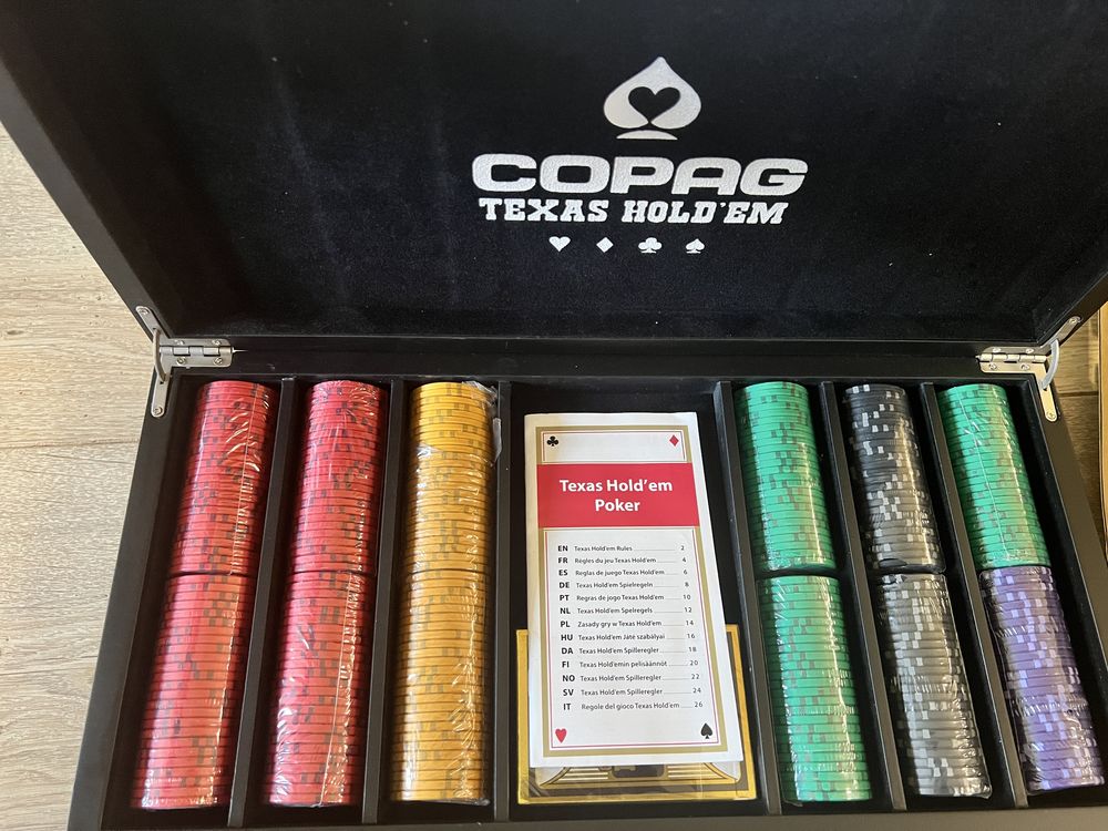 Луксозен покер сет Copag Texas Hold'Em