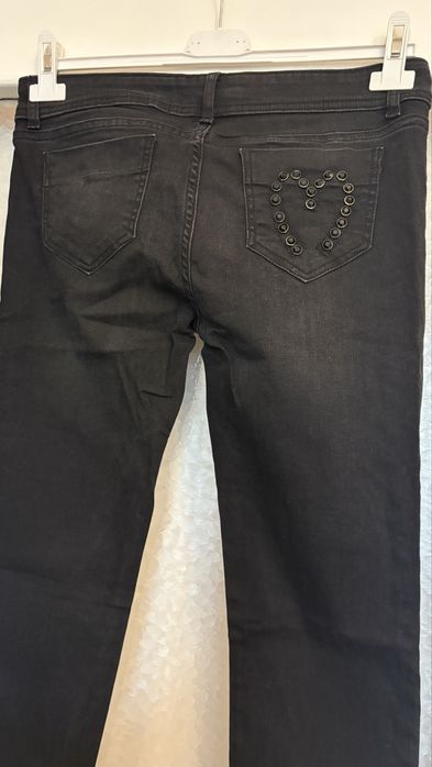 Черни дънки с камъни р-р 29