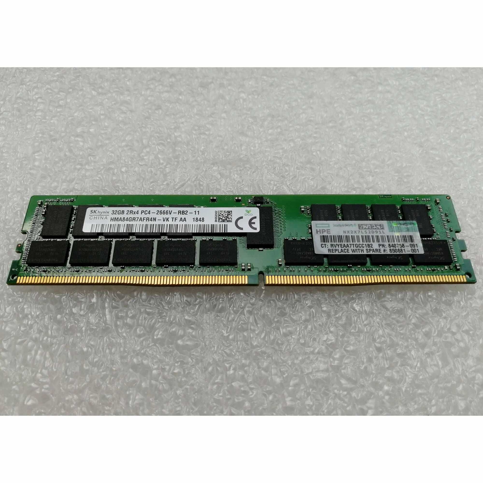 SK HYNIX 32GB PC4-21300 DDR4-2666V-R