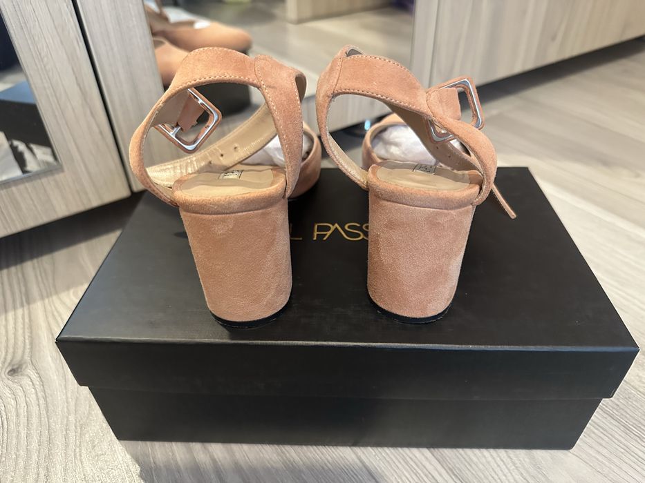 Pantofi din piele intoarsa IL Passo