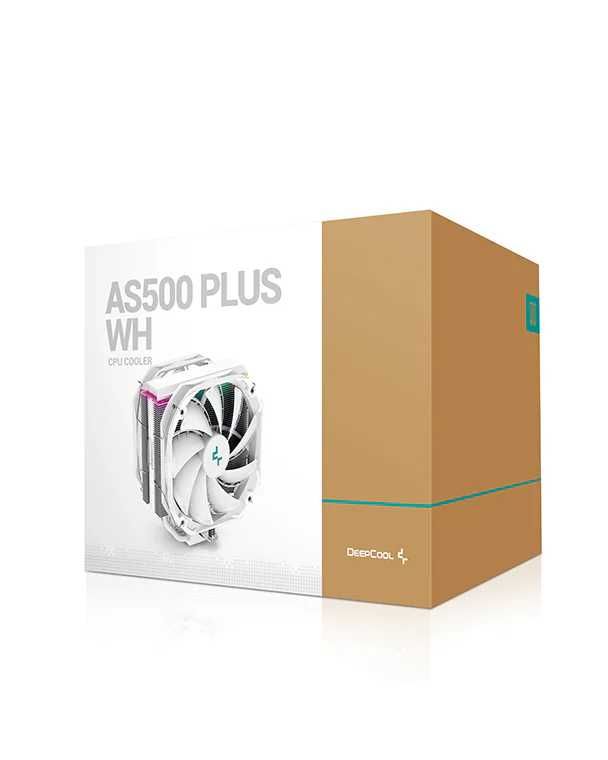 [НОВЫЙ] Кулер DEEPCOOL AS500 PLUS WH (AM4/5, LGA 115X/1200/1700/2011)