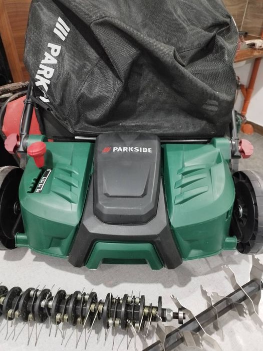 Градински уред 2в1 скарификатор косачка и аератор