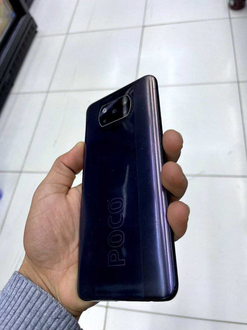 Poco X3 pro 128 talik kar dap bor aybi yo qotmedi