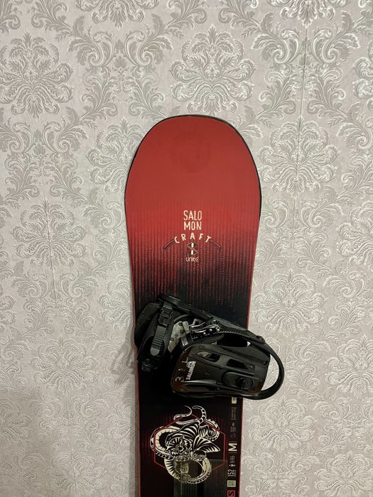 Placa snowboard 152 cm salomon cu legaturi