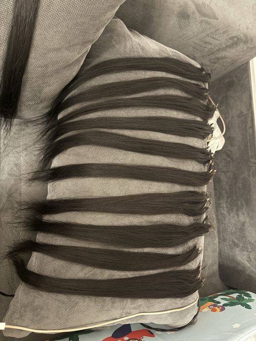 Кератинови кичури 100%Естествена коса