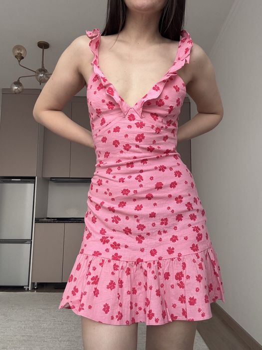 Летнее короткое платье