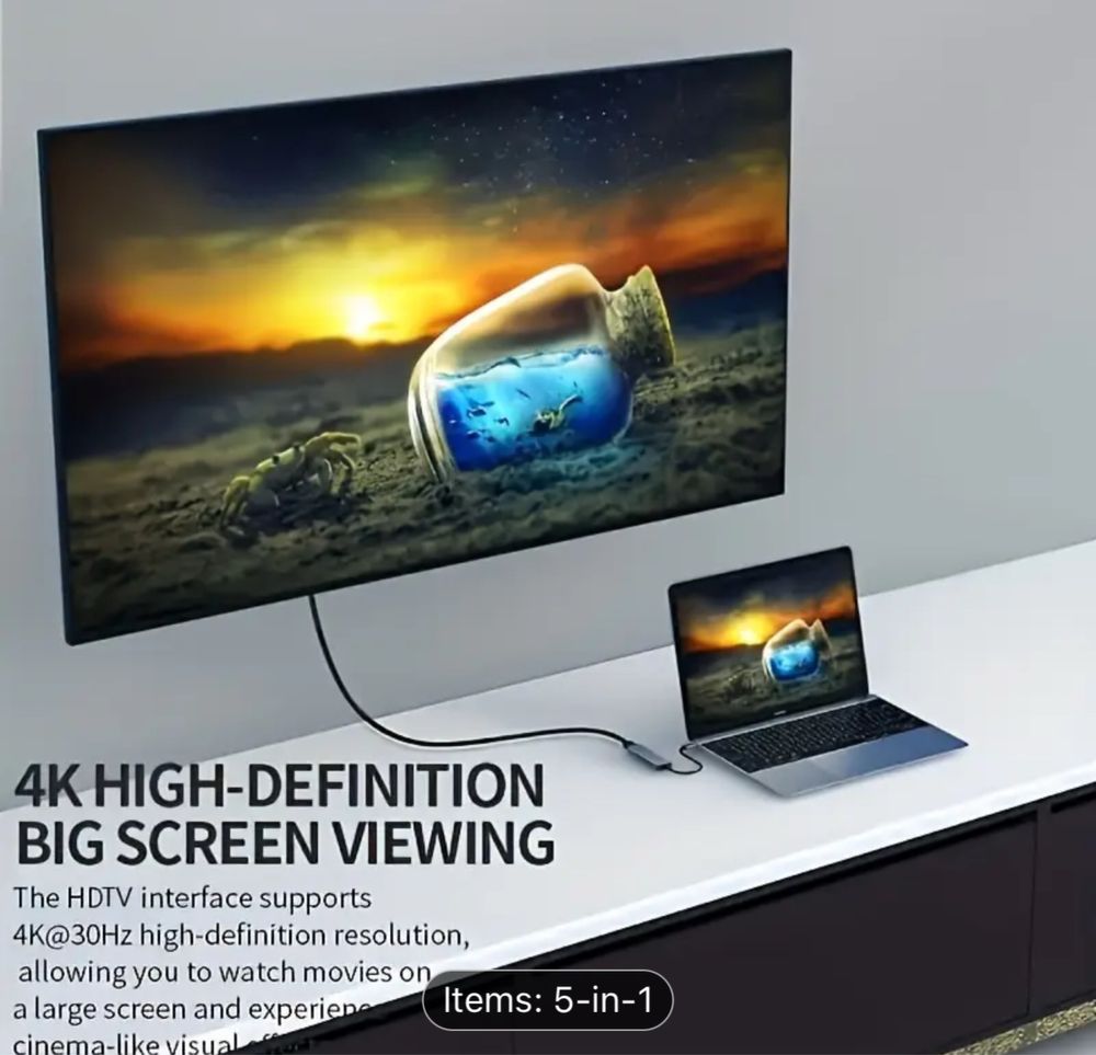 Type-C HUB 5 in 1