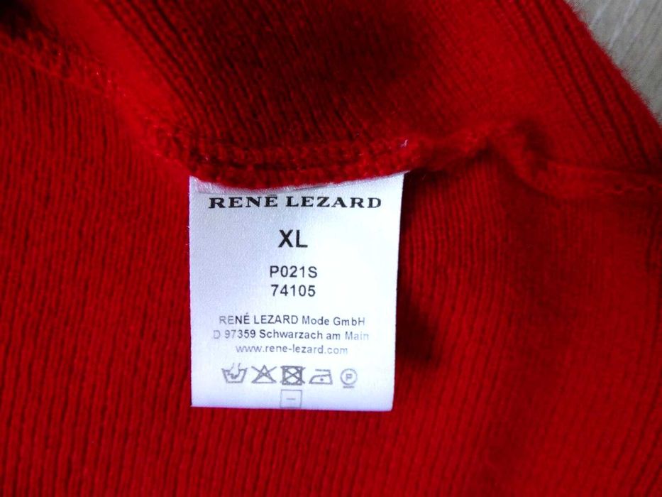 Rene Lezard 100% Cashmere дебела кашмирена жилетка пуловер кашмир XL