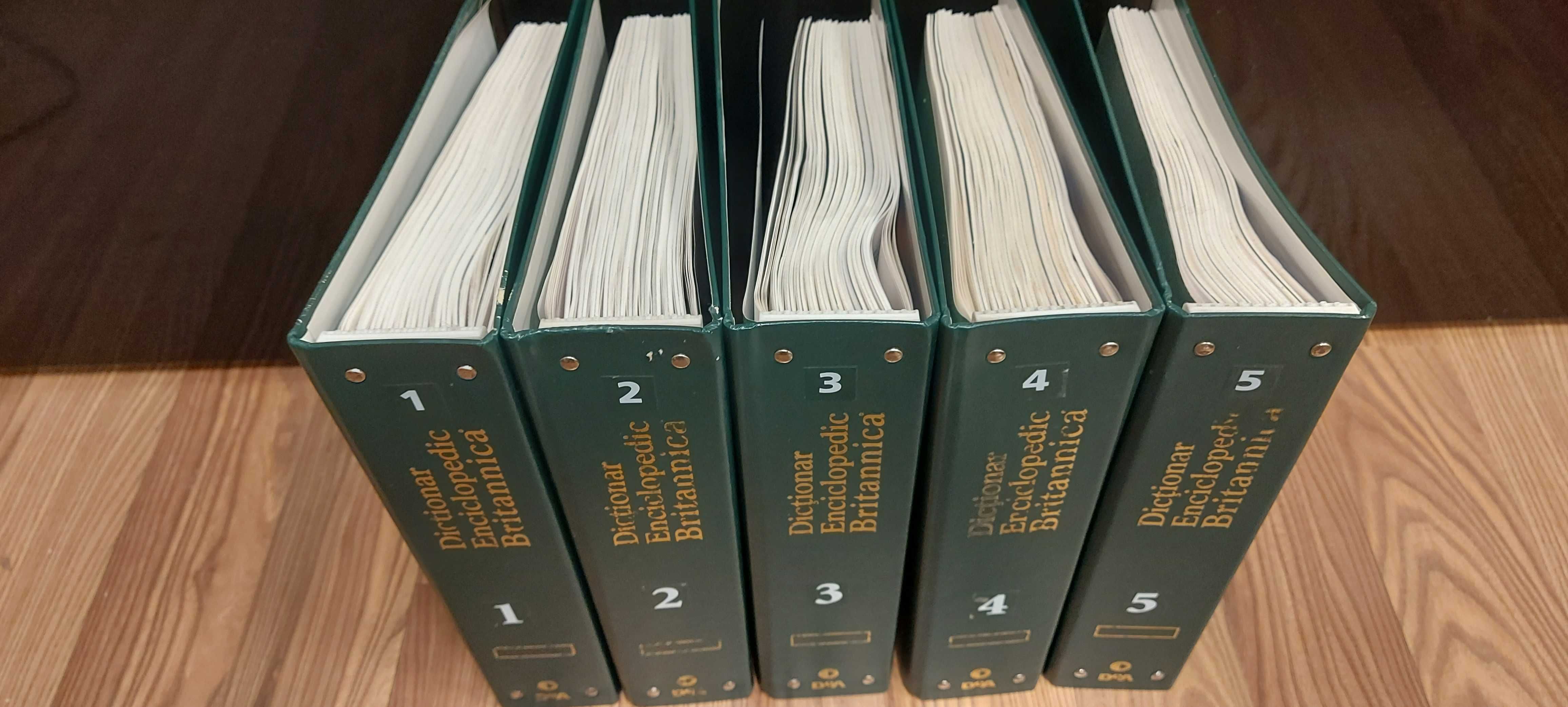 Vand colectia "Dictionar Enciclopedic Britannica".
