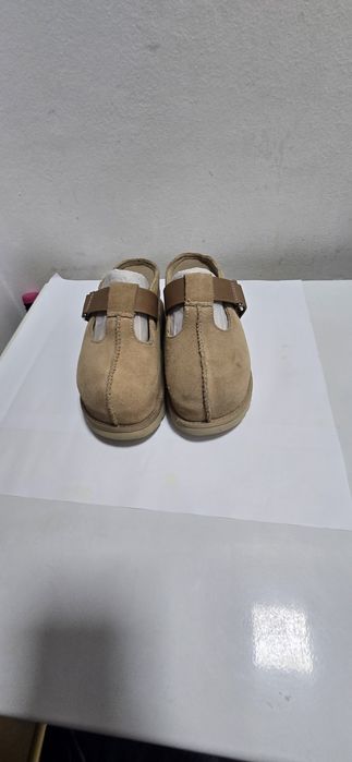 UGG saboți din piele întoarsă