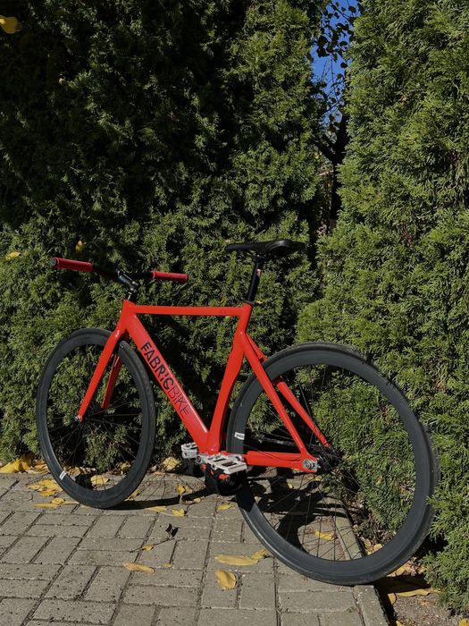 Fixie Fabric Bike Air 3K Red Singlespeed