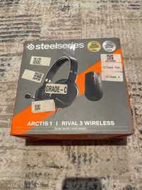 Steelseries arctis 1 wired
Steelseries rival 3 wireless