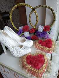 Продаются свадебные туфли