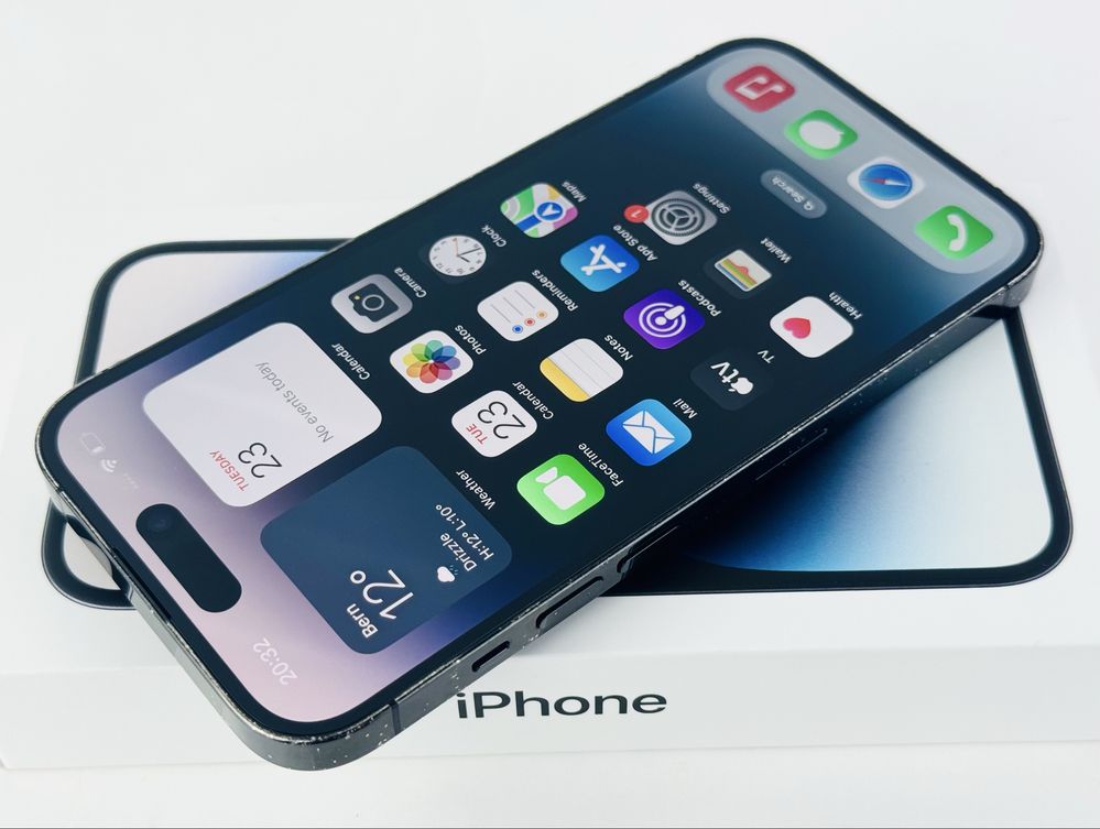 Apple iPhone 14 Pro 256GB Space Black Отличен! Гаранция!