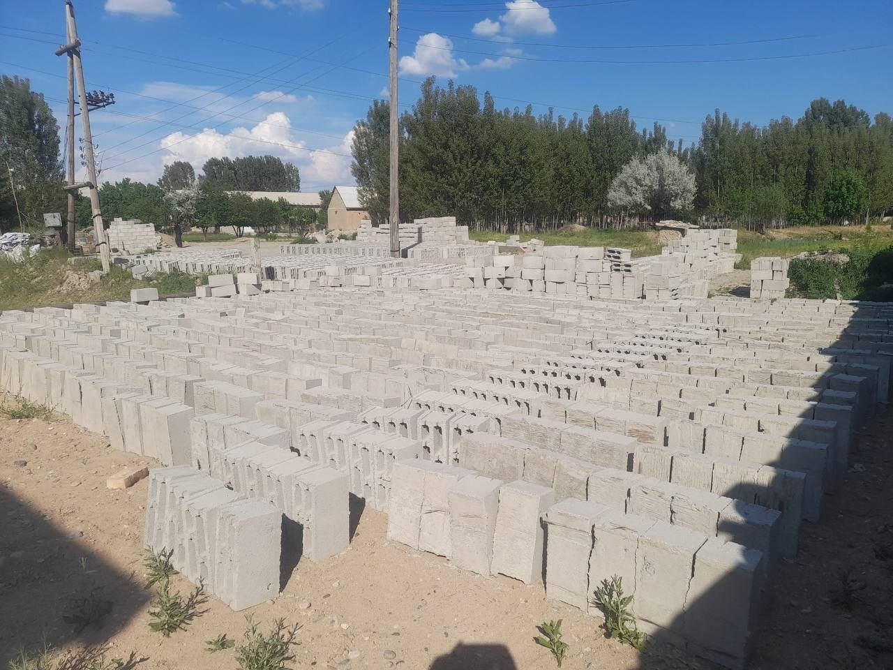 Shlakablok 20x40 сифати аьло доставкаси хам бор