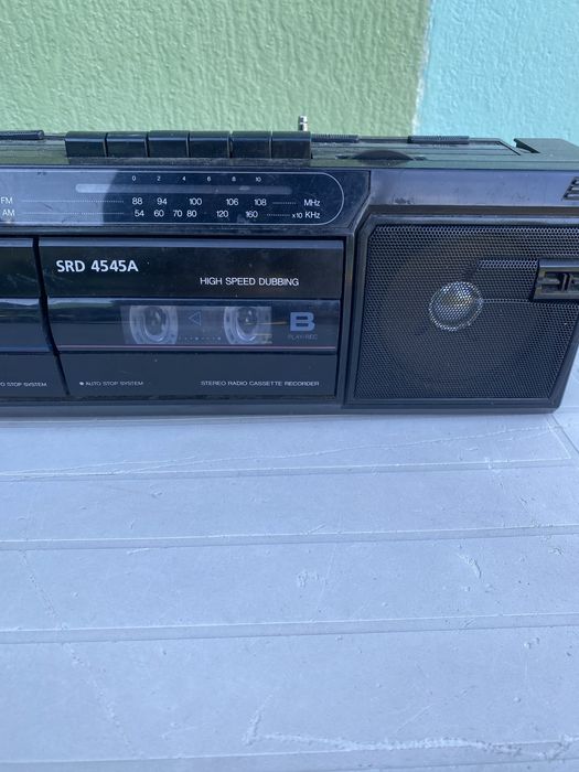 Radiocasetofon dublu casete SEG