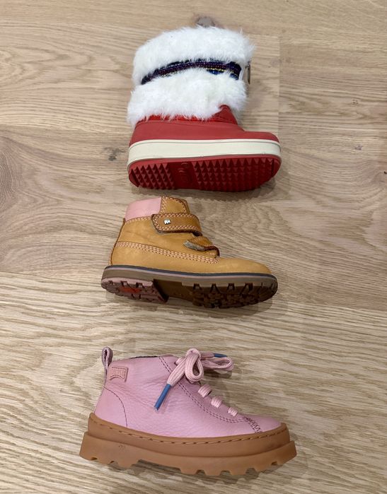Лот обувки за момиче есен/зима р-22