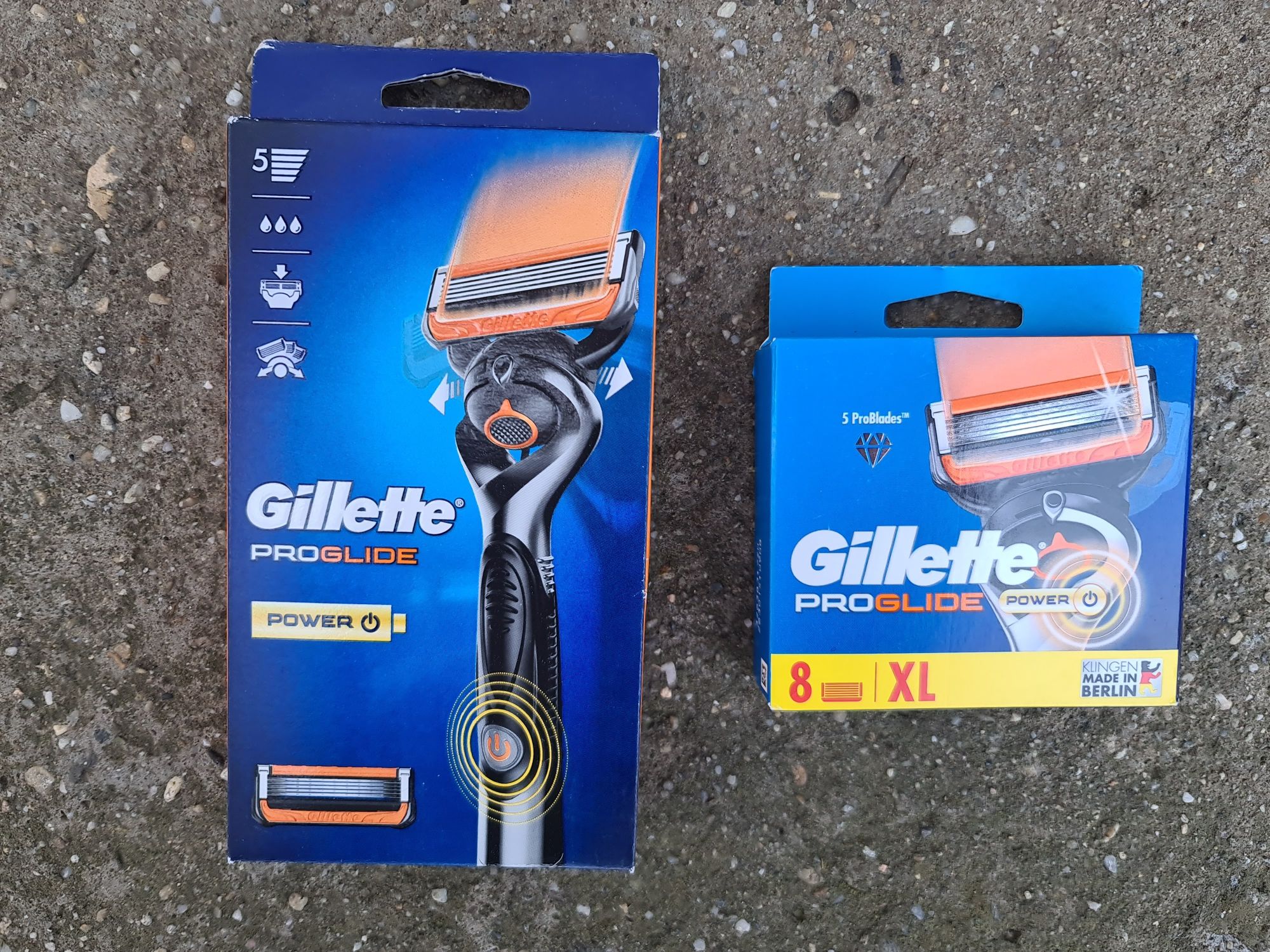 Set rezerve Gillette Proglide Power Originale Germania + Aparat de ras