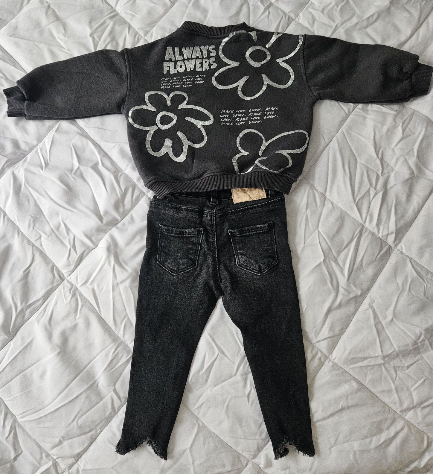 Комплект дънки и блуза Zara/Зара (86 см.)