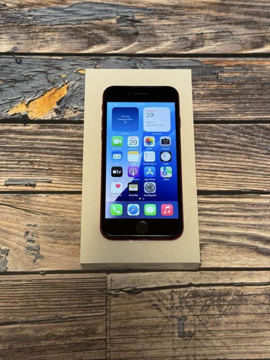 iPhone SE 3rd generation Red - NOU, 128GB, Baterie 100%