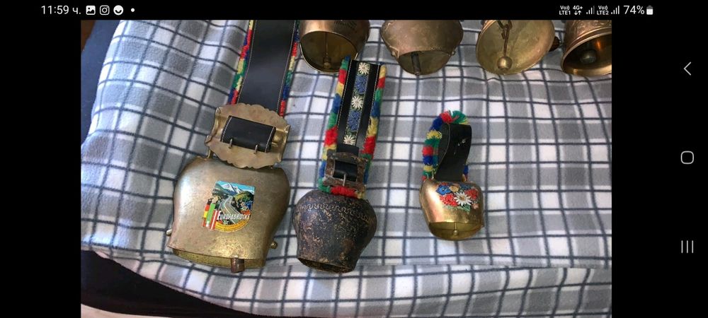 Продавам  камбани от Швейцария