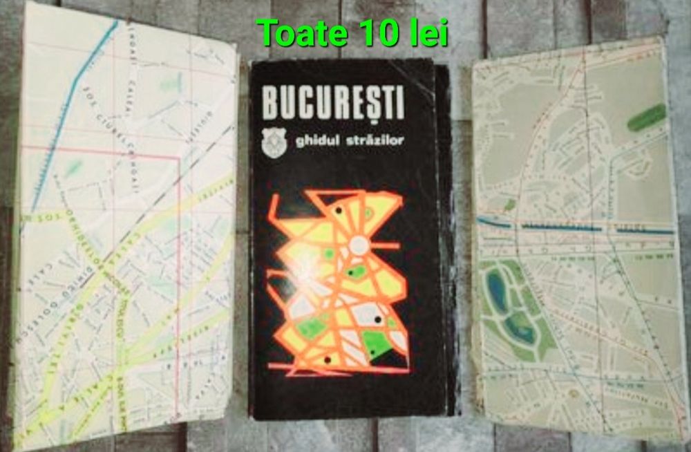 Harta Bucuresti (3 buc.)