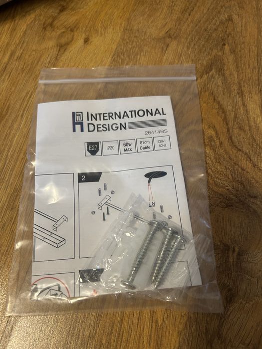 Pendul, Lustra Vintage 4 becuri led incluse