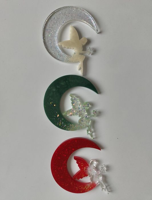 Коледни фигурки, подаръци, ръчна изработка от епоксидна смола