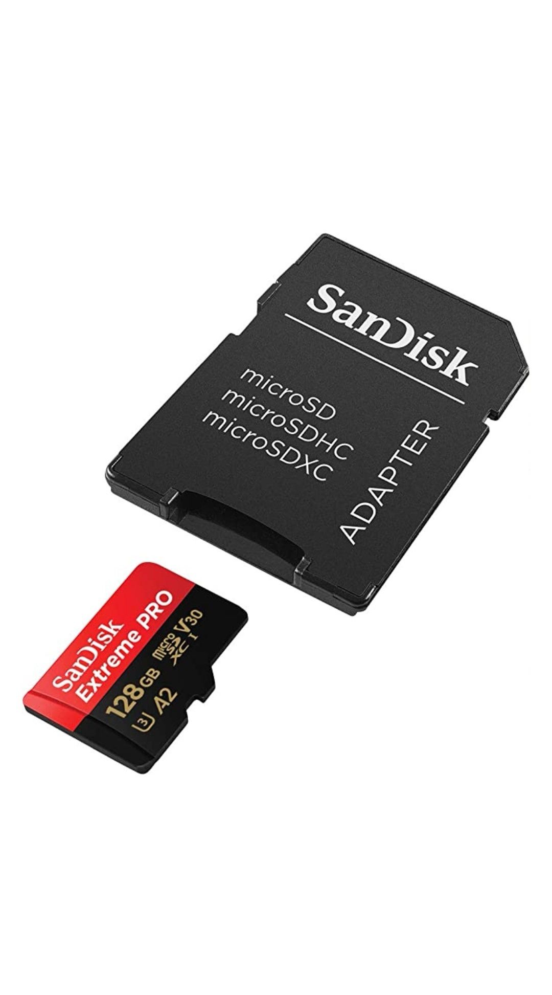 Микро SDXC флэшка SanDisk Extreme PRO
