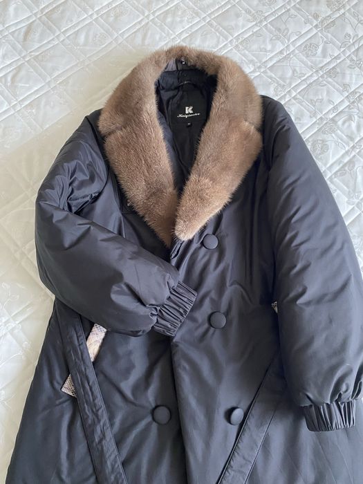 Зимняя куртка с натуральным мехом