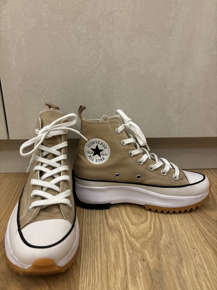 Дамски Кецове Converse Run Star High Platform